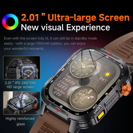 2025 New Men'S Outdoor Sports Smart Watch.